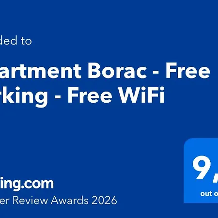 Borac - Balcony View & Free Parking Lägenhet